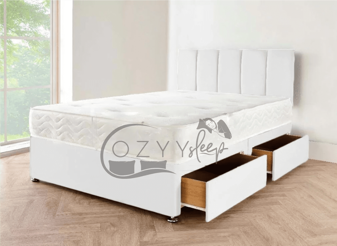 grey suede beds set - 9