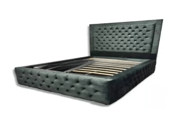 queenie sleigh bed – ottoman gas lift storage bed