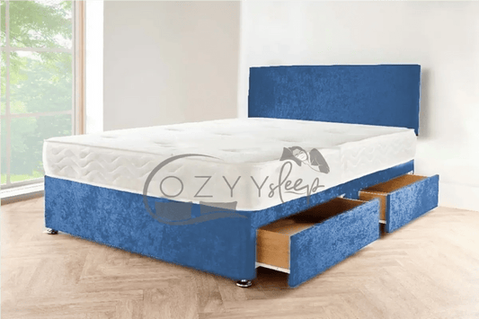 super king size divan bed - 0