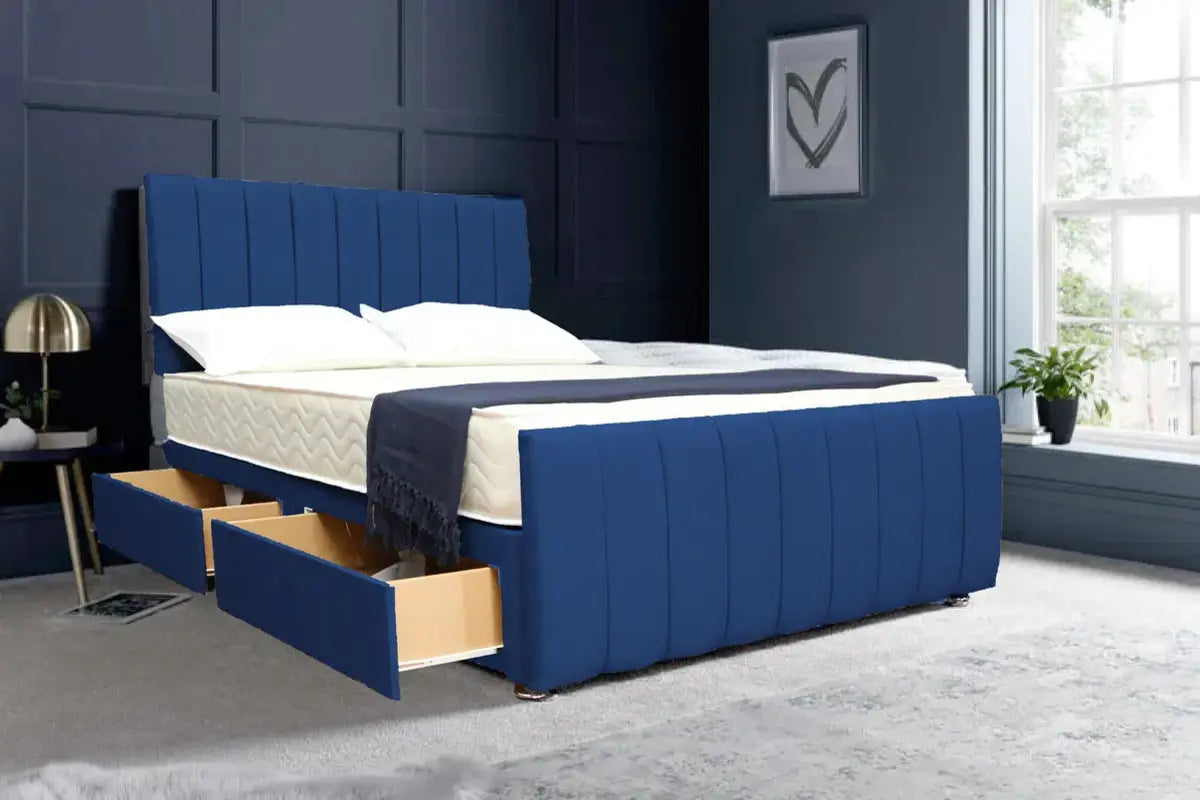 coolblue memory foam spring mattress 10″ - 1