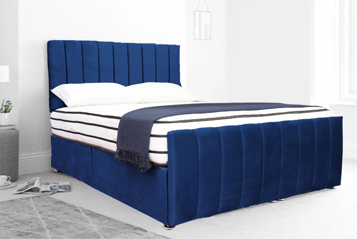 coolblue memory foam spring mattress 10″ - 4