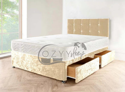 small double 4ft divan bed - 2