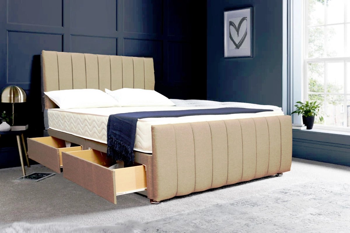 coolblue memory foam spring mattress 10″ - 2