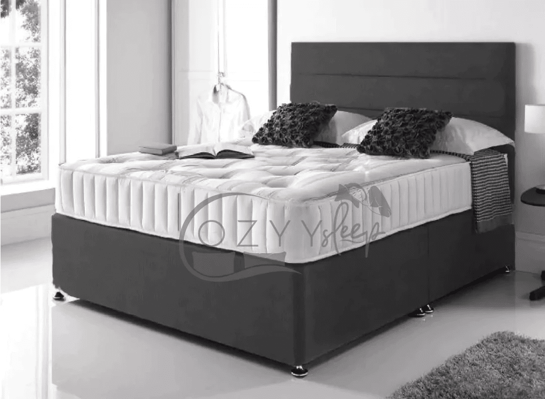 cozyysleep 4ft6 double mink divan bed - 4