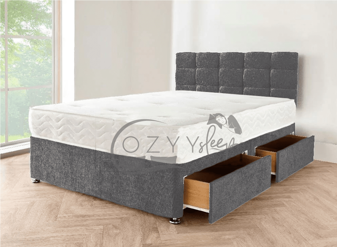 chenille black bed set - 2