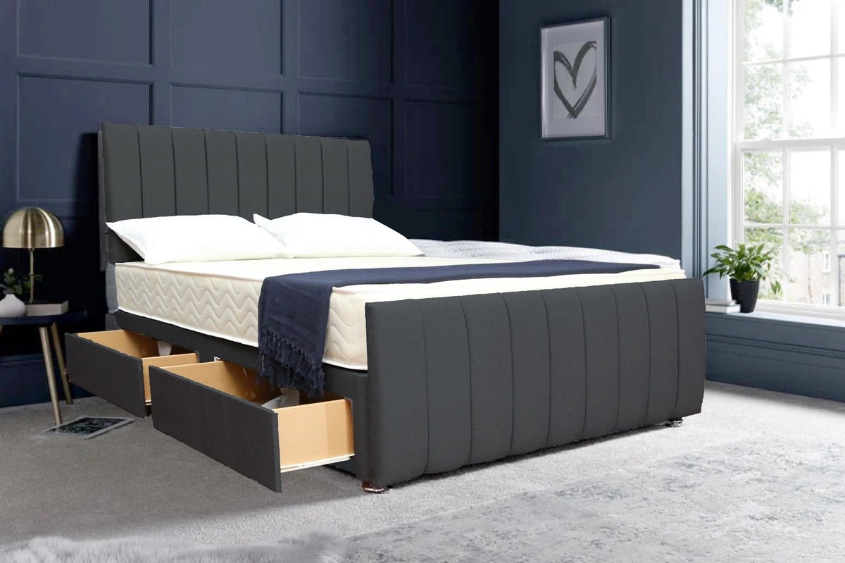 coolblue memory foam spring mattress 10″ - 5