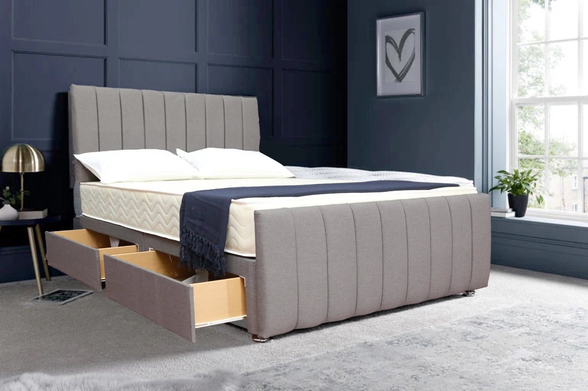 coolblue memory foam spring mattress 10″ - 4