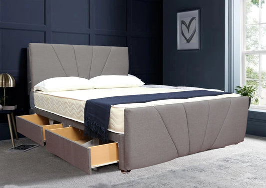 Dark grey Divan bed - 5