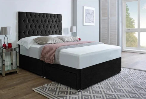 valencia divan bed set matching headboard - 4