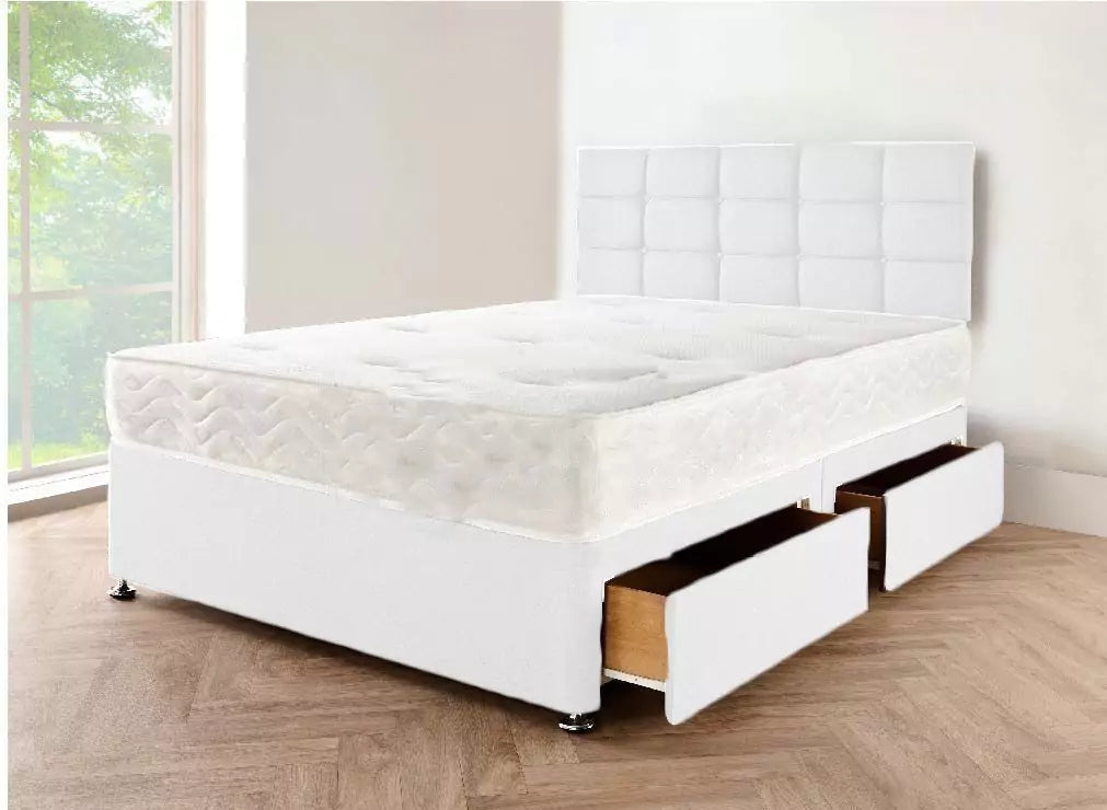 coolblue memory foam spring mattress 10″ - 7