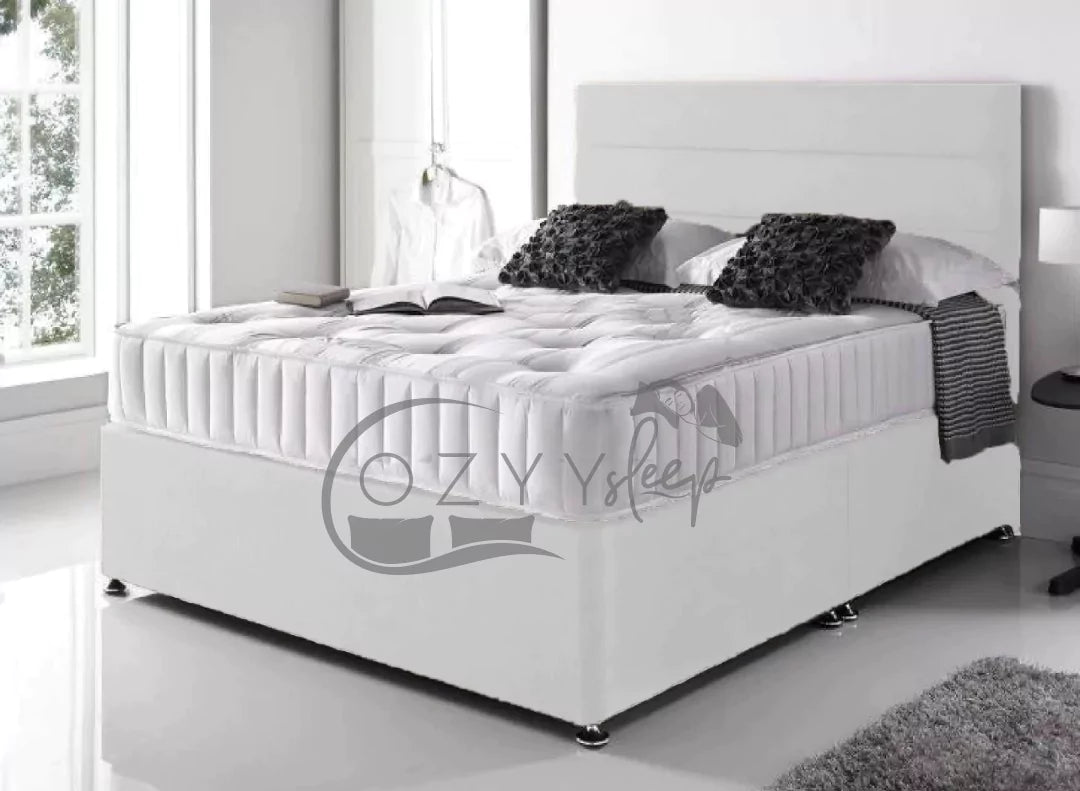 cozyysleep 4ft6 double mink divan bed - 9