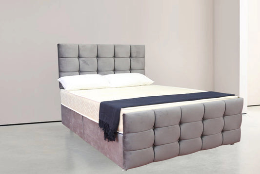 coolblue memory foam spring mattress 10″ - 6