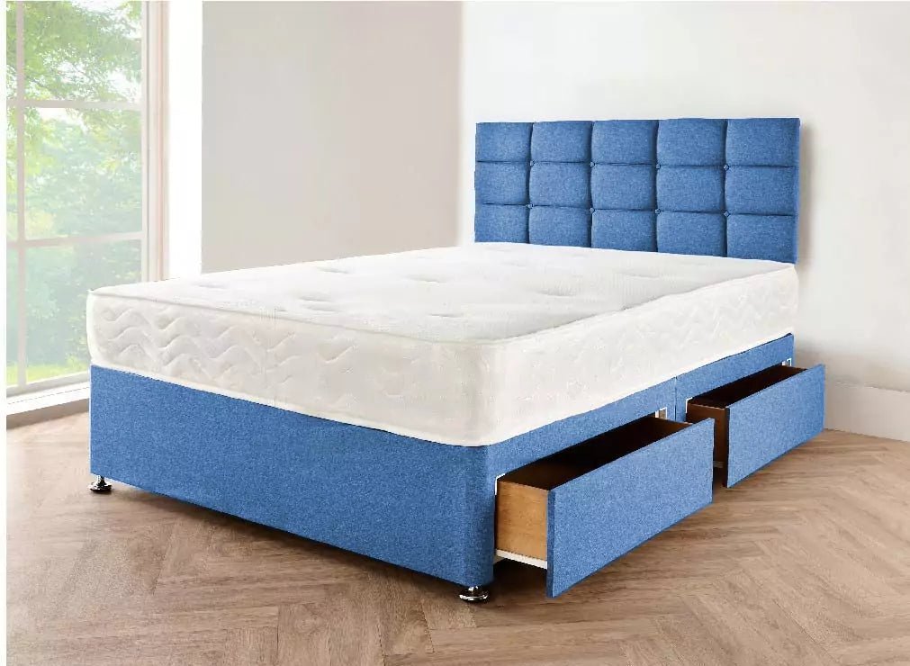 coolblue memory foam spring mattress 10″ - 2