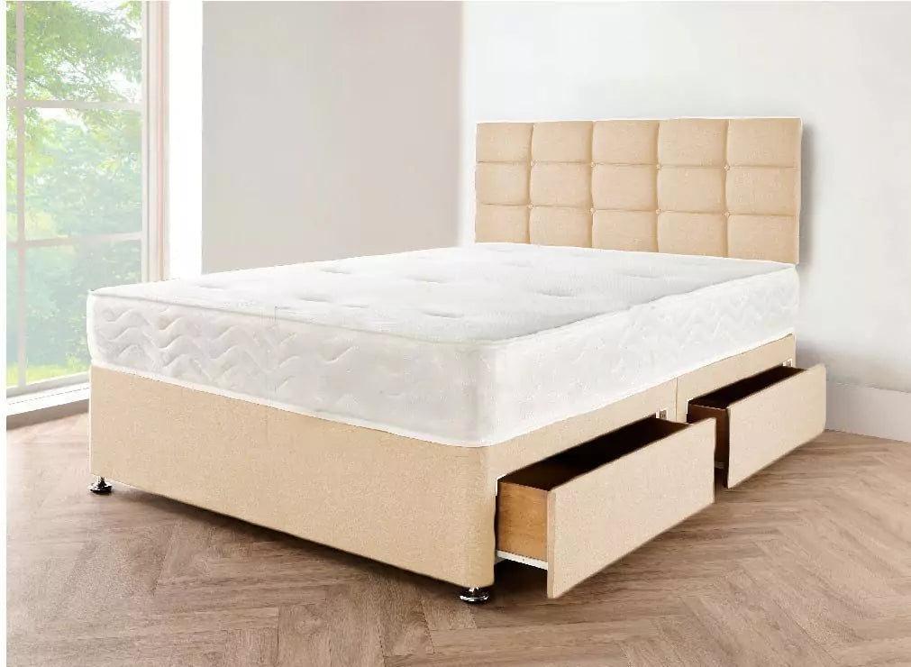 coolblue memory foam spring mattress 10″ - 3