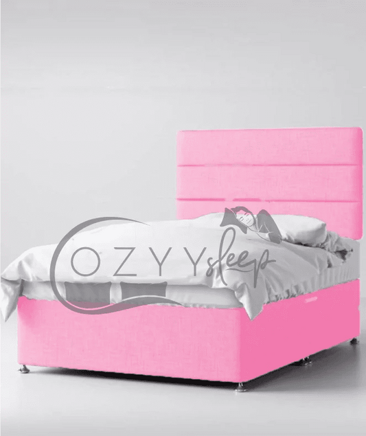pink divan beds