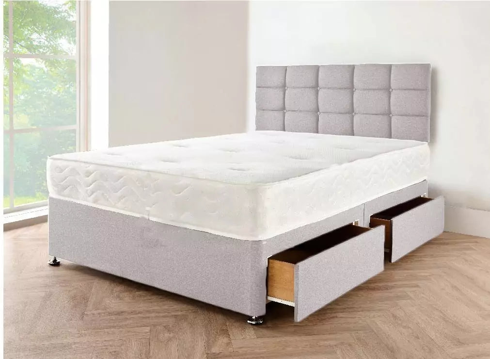 coolblue memory foam spring mattress 10″ - 6